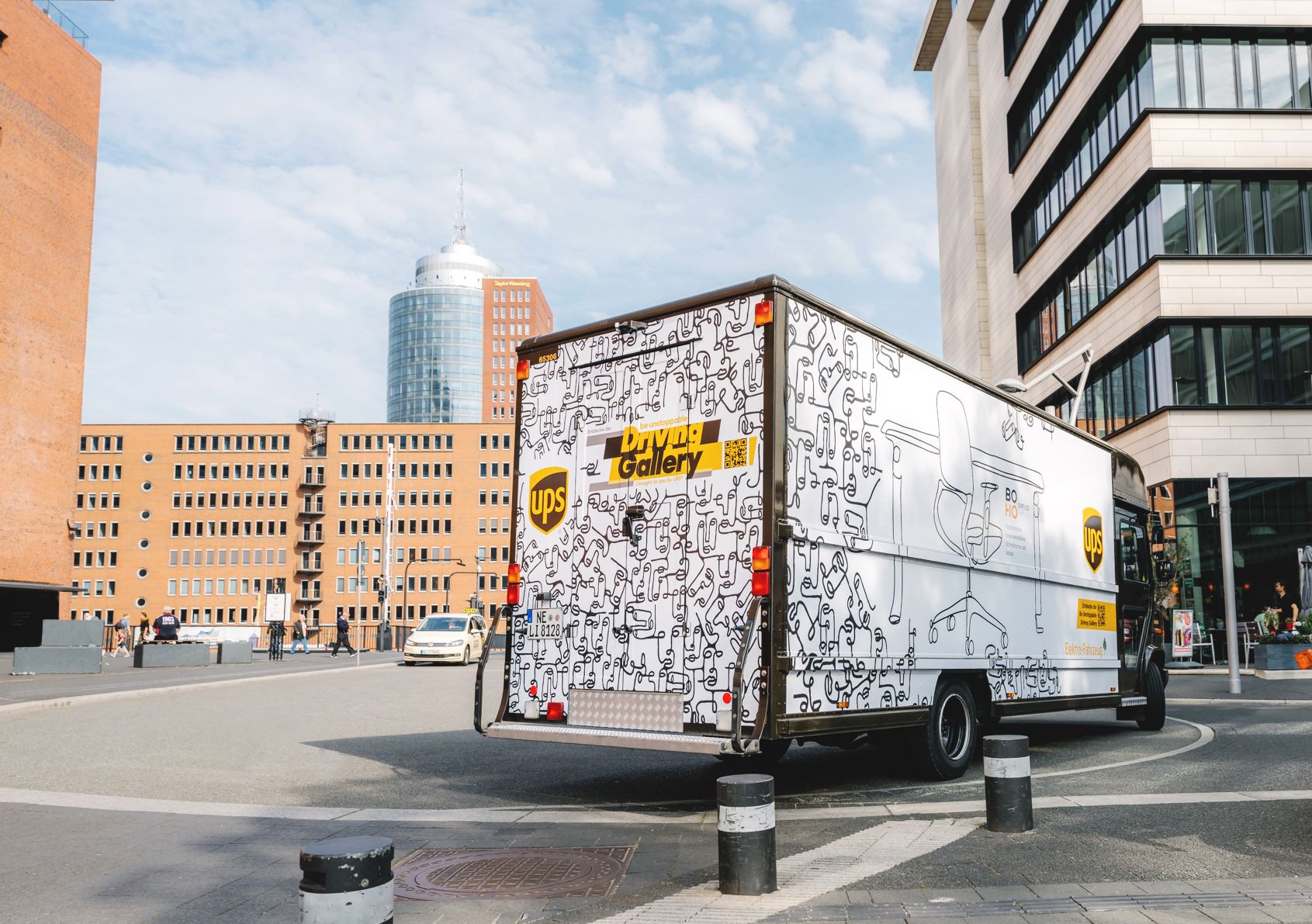 boho office® ist Teil der UPS Kampagne „Be unstoppable Driving Gallery“