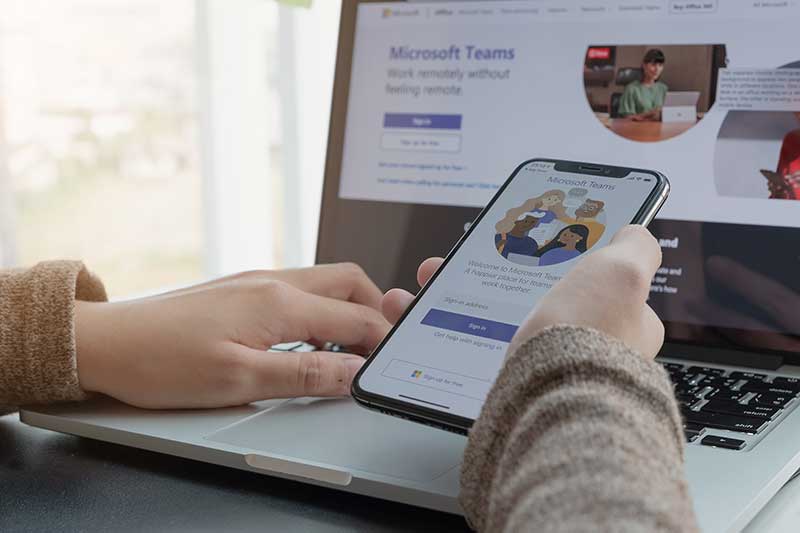 Tools zur Kommunikation: Microsoft Teams
