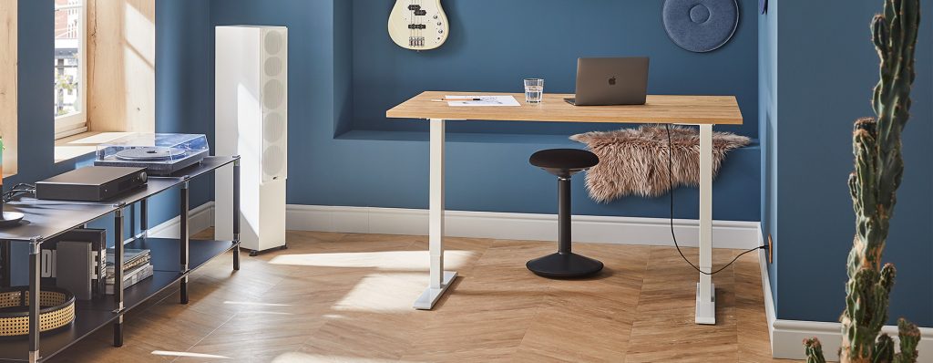 Homedesk Eco: Elektrisch höhenverstellbarer Schreibtisch